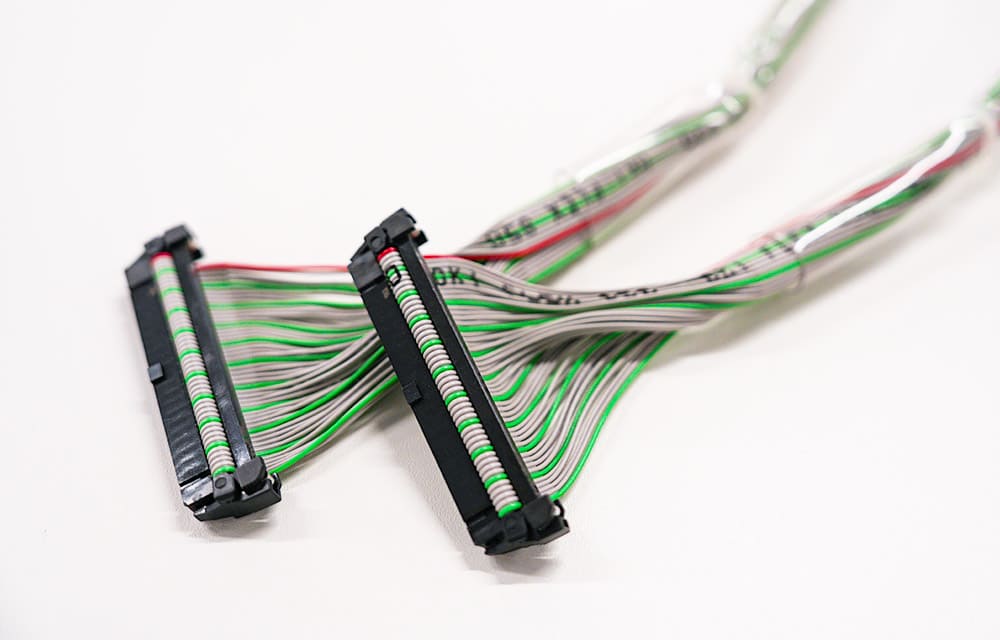 多芯フラットケーブルハーネス(手作業圧接タイプ)