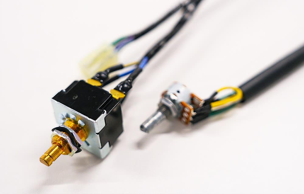 ロータリースイッチ、ロータリーボリューム(可変抵抗器)